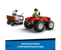 LEGO City 60461 Czerwony traktor z przyczepą i owocami - 1284267 - zdjęcie 7